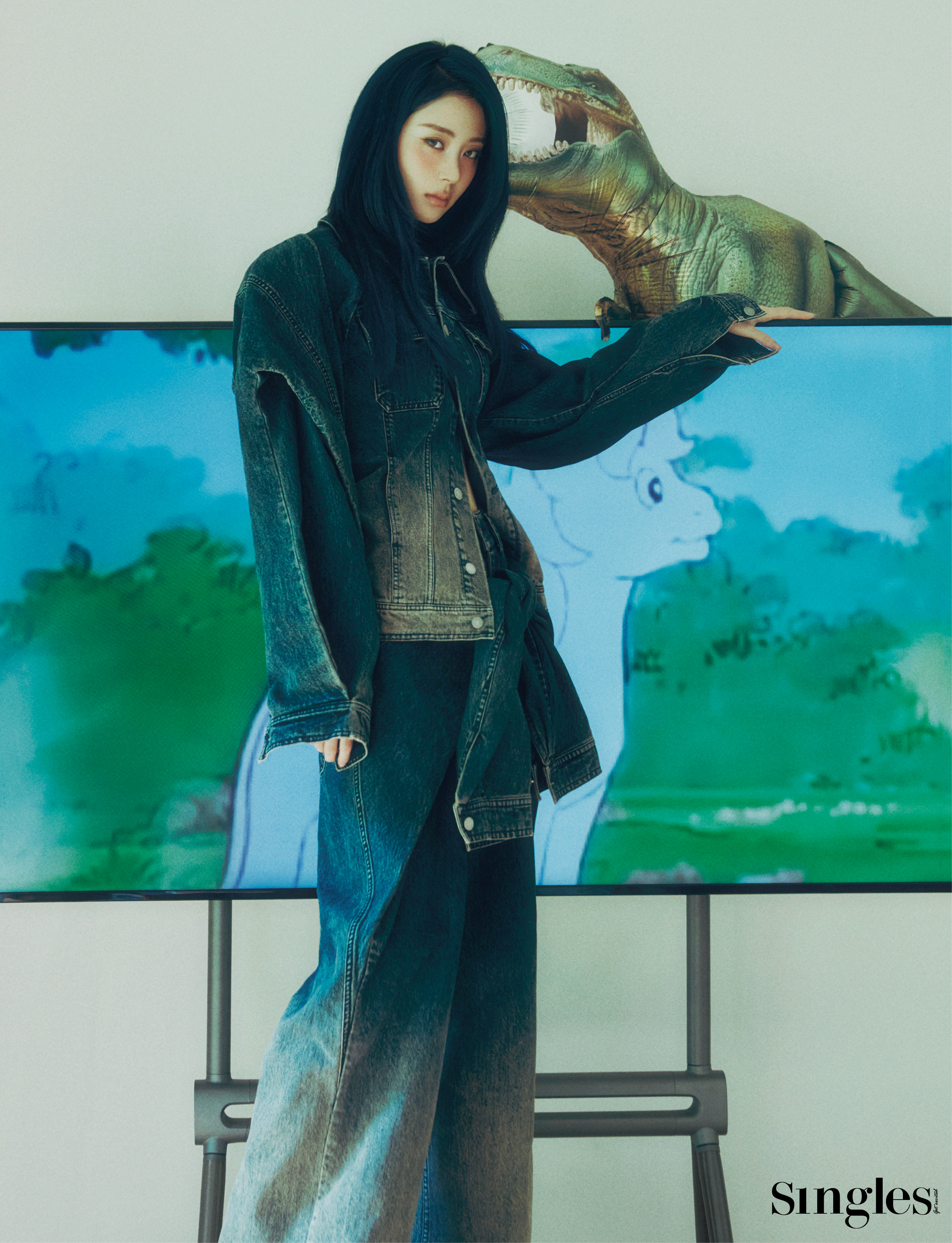 셀럽, 셀럽화보, 르세라핌 싱글즈 화보, 채원 싱글즈 화보, 크레이지, CRAZY